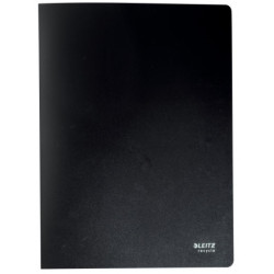 Displaybog Recycle PP 40 lom. sort