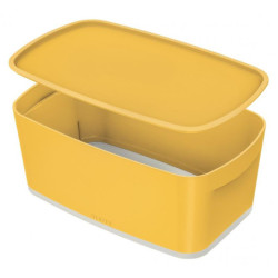 Opbevaringsboks MyBox Small m.lågCosyGul