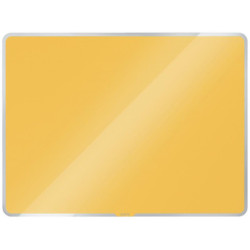Whiteboard glastavle Cosy 60x40 gul