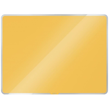 Whiteboard glastavle Cosy 60x40 gul
