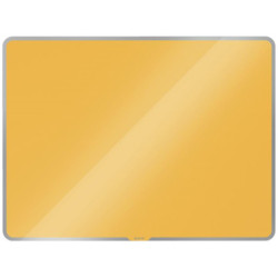 Whiteboard glastavle Cosy 80x60 gul