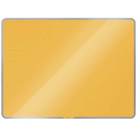 Whiteboard glastavle Cosy 80x60 gul