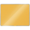 Whiteboard glastavle Cosy 80x60 gul