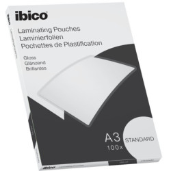 Lamineringslomme Ibico Basics Standard A3 100stk