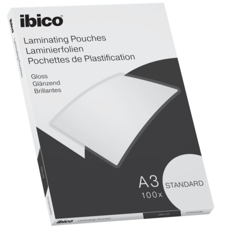Lamineringslomme Ibico Basics Standard A3 100stk