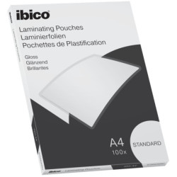 Lamineringslomme Ibico Basics Standard A4 100stk