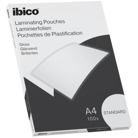 Lamineringslomme Ibico Basics Standard A4 100stk