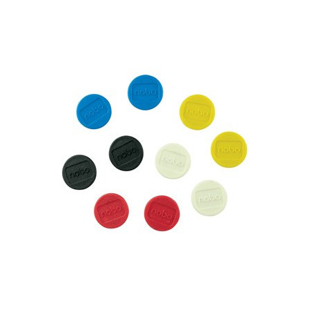Magnet 13mm assorteret pakke a 10