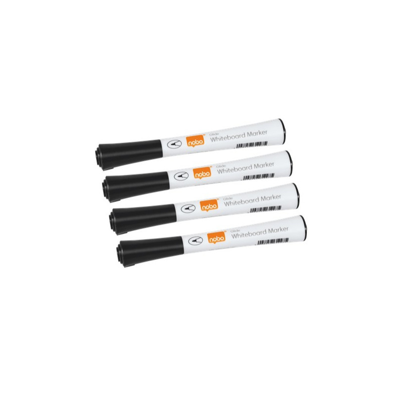 Marker Glide WB whiteboard Fine Tip black 4stk Marker Glide WB whiteboard Fine Tip black 4stk