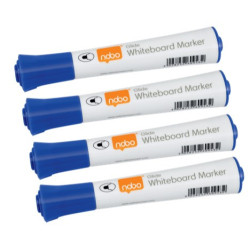 Marker Glide whiteboard BulletTip blå 10stk