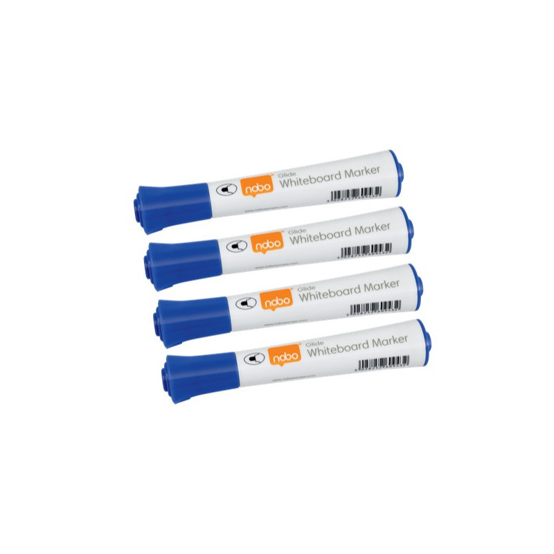 Marker Glide whiteboard BulletTip blå 10stk Marker Glide whiteboard BulletTip blå 10stk