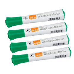 Marker Glide whiteboard BulletTip grøn 10stk