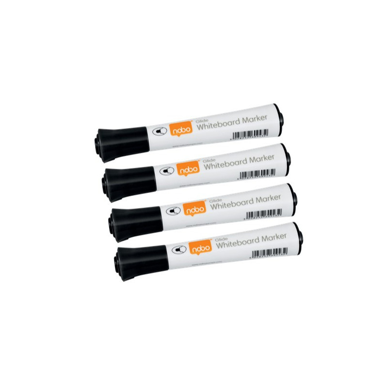 Marker Glide whiteboard BulletTip sort 10stk Marker Glide whiteboard BulletTip sort 10stk