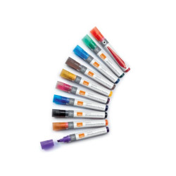 Marker LiqInk whiteboard ChiselTip 10 farver