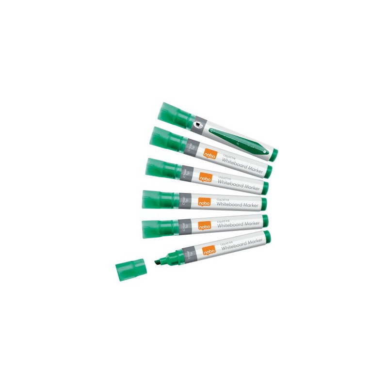 Marker LiqInk whiteboard ChiselTip grøn 10stk Marker LiqInk whiteboard ChiselTip grøn 10stk