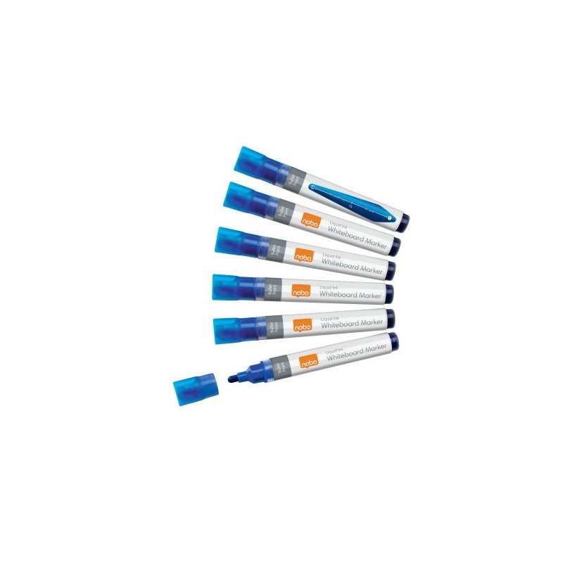 Marker LiqInk whiteboard BulletTip blå 10stk Marker LiqInk whiteboard BulletTip blå 10stk
