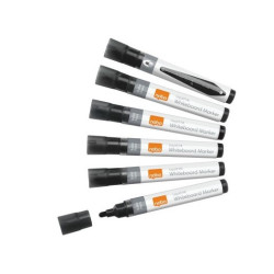 Marker LiqInk whiteboard BulletTip sort 10stk
