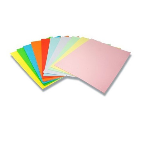 Farvet A4 Papir 80g print og kopi 250ark