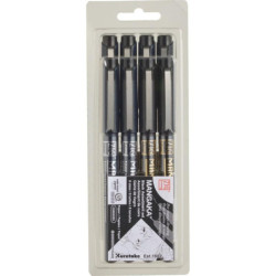 CARTOONIST MANGAKA Black 8-set