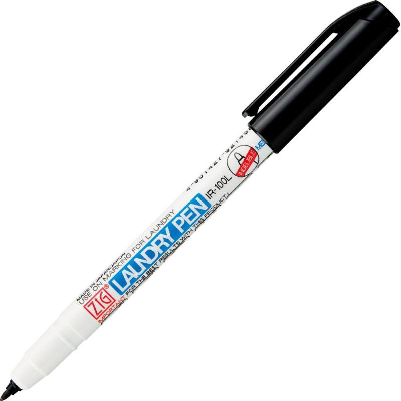 Tekstilmarker Laundry Pen sort