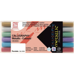 Calligraphy Metallic 6-set