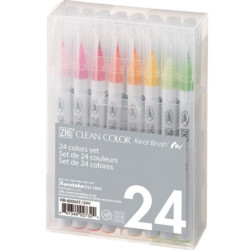 Clean Color Pensel Pen sæt m. 24 stk
