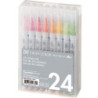 Clean Color Pensel Pen sæt m. 24 stk