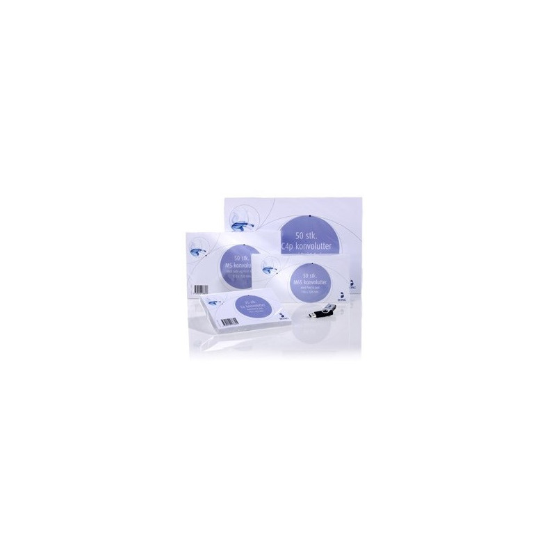 Konvolut C4p Peal & Seal uden rude 10 x 50stk. Bong 13888
