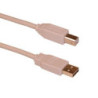 USB printer ledning-kabel A-B han 5 meter