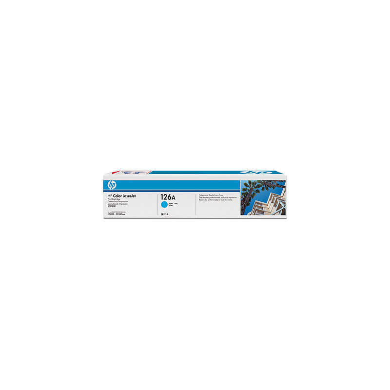 Tonerpatron 126A cyan