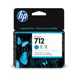 HP 712 29ml Cyan DesignJet blækpatron
