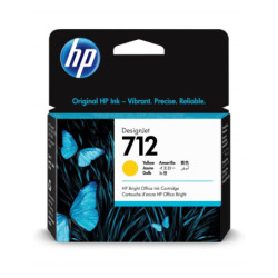 HP 712 29ml Yellow DesignJet blækpatron
