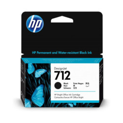 HP 712 38ml Black DesignJet blækpatron