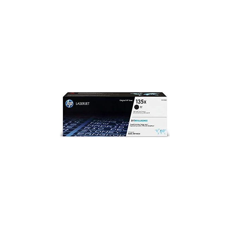 HP 135X sort Original LaserJet Toner Kassette 2.4K