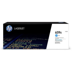 HP 659X  High Yield Cyan LaserJet Toner Kassette 29k