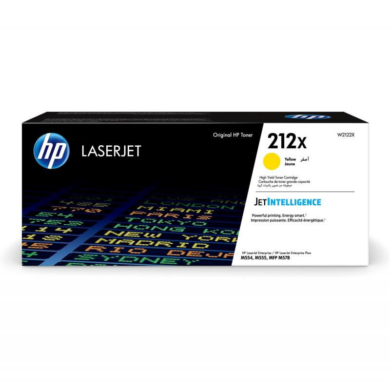 HP 212X gul LaserJet Toner Kassette 10K