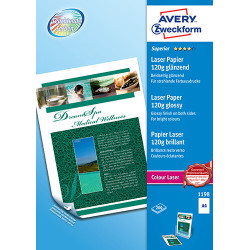 Avery 1198 Glossy laser fotopapir