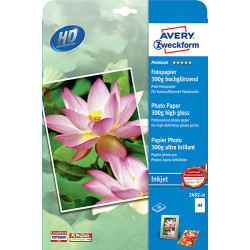 Avery 2482-20 blaekprinter fotopapir