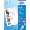 Avery 2579-100 blaekprinter fotopapir