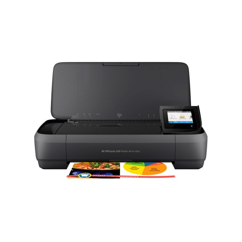 HP Officejet 250 mobile AiO printer