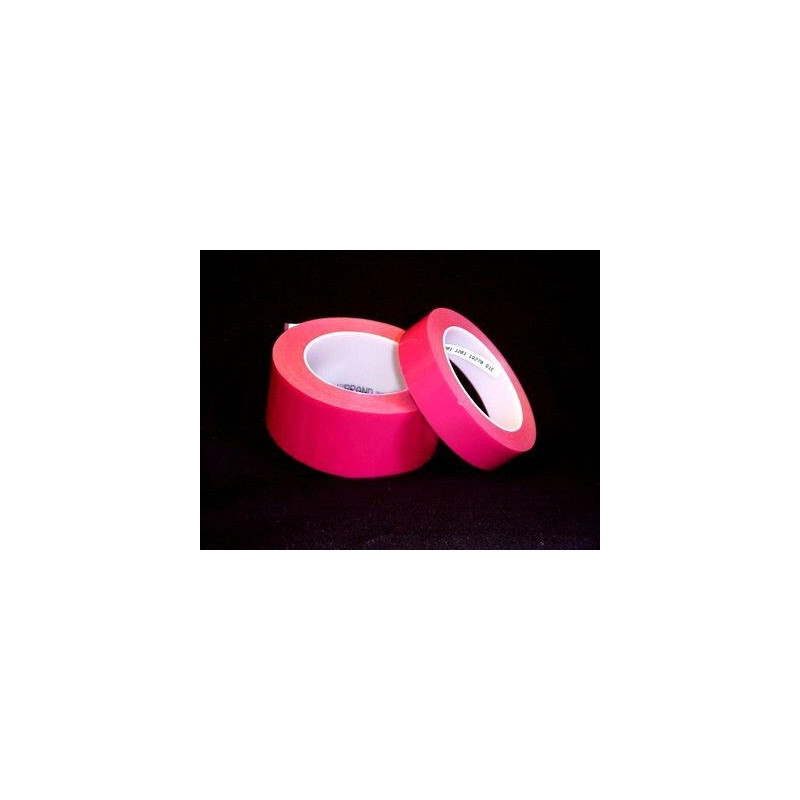 Tape 1280 Polyester 50mmx66m rød
