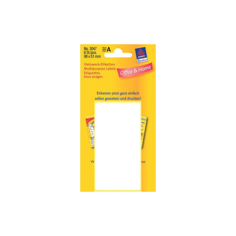 Avery 3047 Labels-Etiketter