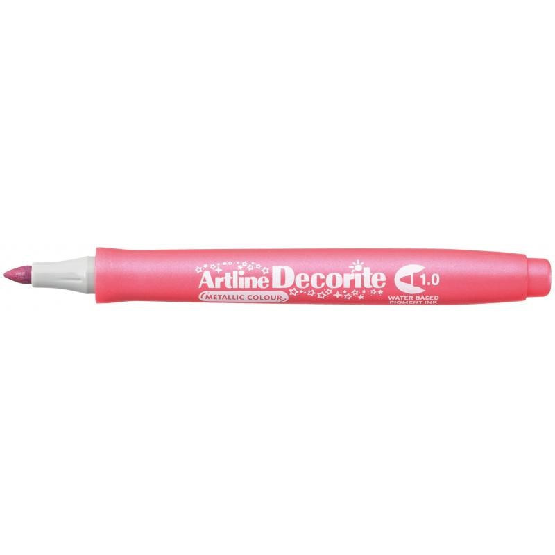 Artline Decorite Bullet 1.0mm metallic pink