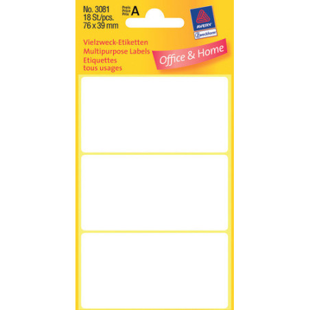Avery 3081 Labels-Etiketter