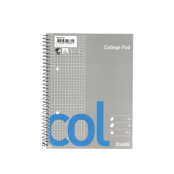 Col Kollegieblok A5 kvadreret 2H 70 ark 70g