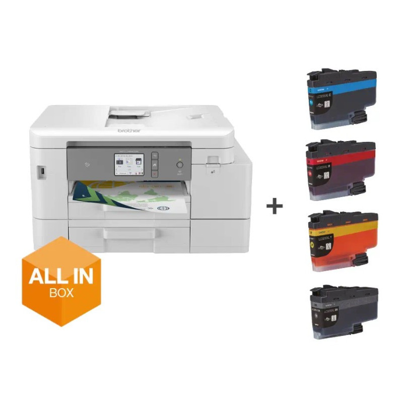 MFC-J4540DWXL All in Box Brother farve blækprinter