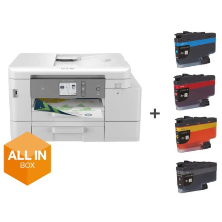 MFC-J4540DWXL All in Box Brother farve blækprinter