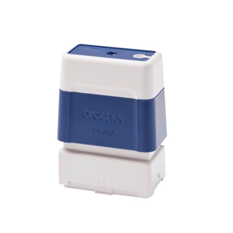 BROTHER Stempel blå 14x38 mm