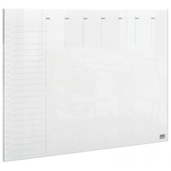 Mini whiteboard planner skrivebord - væg