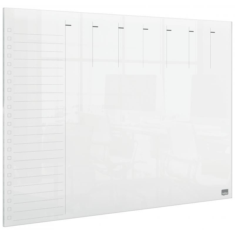 Mini whiteboard planner skrivebord - væg
